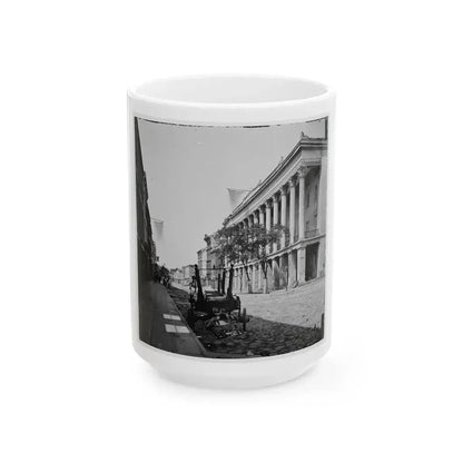 Charleston, S.C. The Charleston Hotel (200 Meeting Street) (U.S. Civil War) White Coffee Mug 15oz - Go Mug Yourself