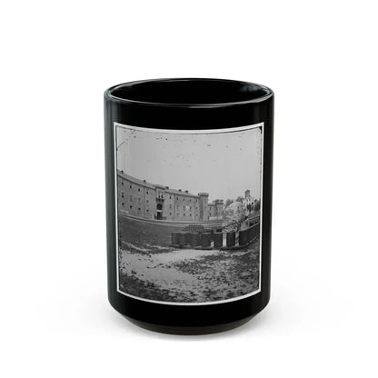 Charleston, S.C. The Citadel Seen Across Marion Square (U.S. Civil War) Black Coffee Mug 15oz - Go Mug Yourself
