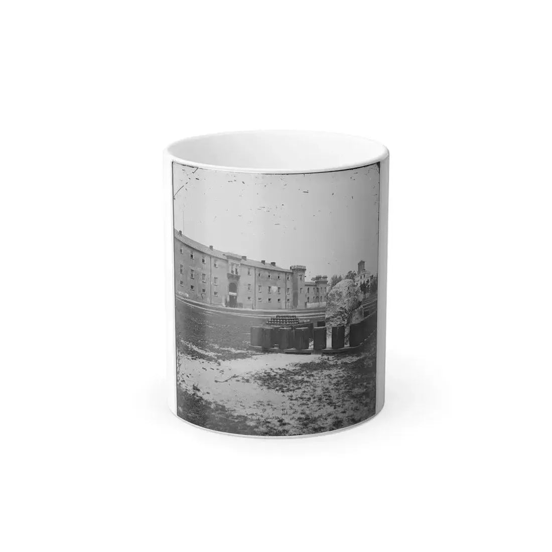 Charleston, S.C. The Citadel Seen Across Marion Square (U.S. Civil War) Color Changing Coffee Mug 11oz Default Title 11oz - Go Mug Yourself