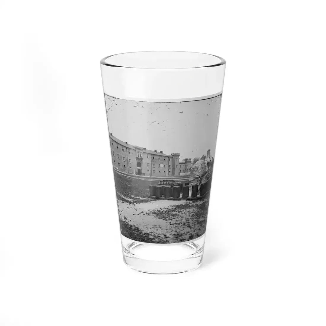 Charleston, S.C. The Citadel Seen Across Marion Square (U.S. Civil War) Pint Glass 16oz 16oz - Go Mug Yourself