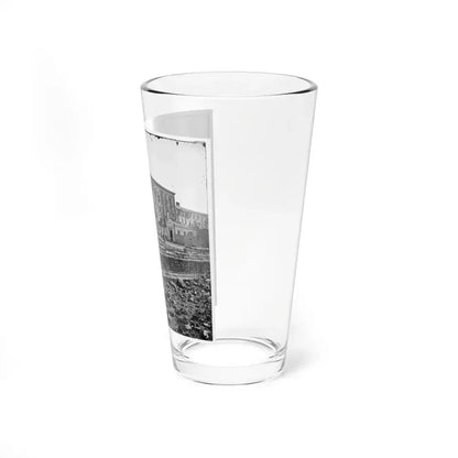 Charleston, S.C. The Fire-Scarred Mills House; Hibernian Hall At Left (U.S. Civil War) Pint Glass 16oz - Go Mug Yourself