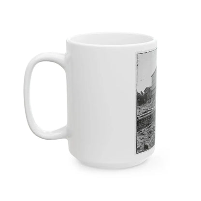 Charleston, S.C. The Fire-Scarred Mills House; Hibernian Hall At Left (U.S. Civil War) White Coffee Mug - Go Mug Yourself