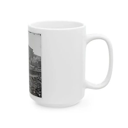 Charleston, S.C. The Fire-Scarred Mills House; Hibernian Hall At Left (U.S. Civil War) White Coffee Mug - Go Mug Yourself
