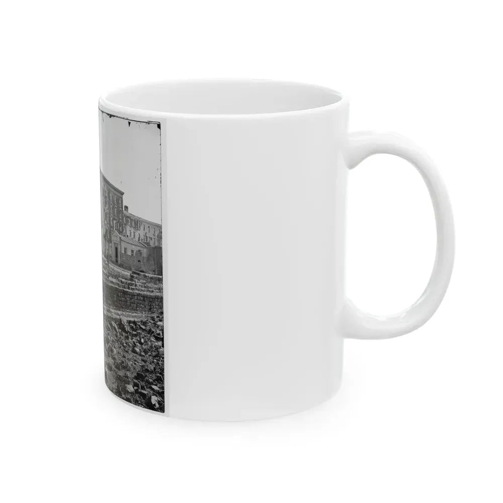 Charleston, S.C. The Fire-Scarred Mills House; Hibernian Hall At Left (U.S. Civil War) White Coffee Mug - Go Mug Yourself