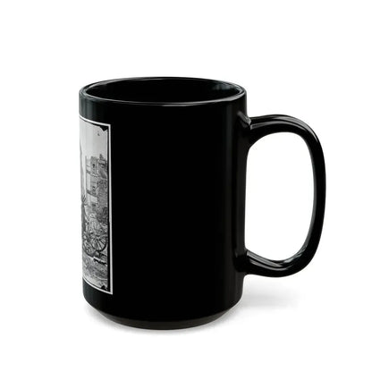 Charleston, S.C. The Mills House, With Adjacent Ruins (U.S. Civil War) Black Coffee Mug - Go Mug Yourself