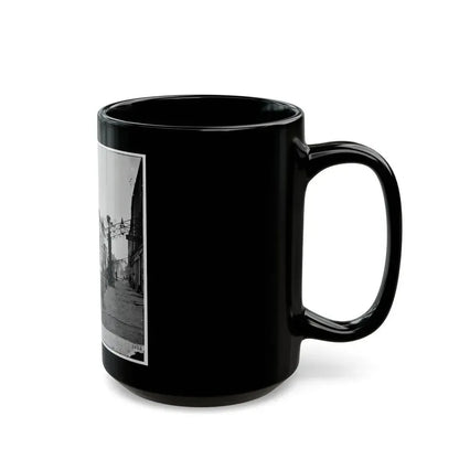 Charleston, S.C. The Post Office (Old Exchange And Custom House, 122 East Bay) (U.S. Civil War) Black Coffee Mug - Go Mug Yourself