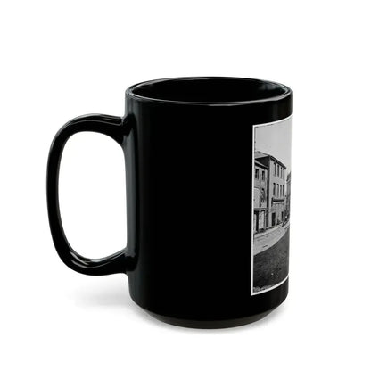 Charleston, S.C. The Post Office (Old Exchange And Custom House, 122 East Bay) (U.S. Civil War) Black Coffee Mug - Go Mug Yourself