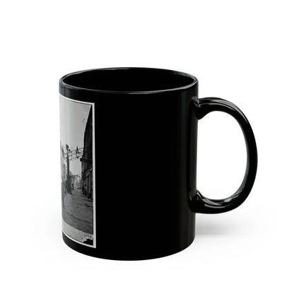 Charleston, S.C. The Post Office (Old Exchange And Custom House, 122 East Bay) (U.S. Civil War) Black Coffee Mug - Go Mug Yourself
