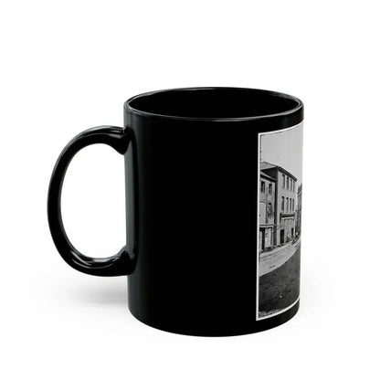 Charleston, S.C. The Post Office (Old Exchange And Custom House, 122 East Bay) (U.S. Civil War) Black Coffee Mug - Go Mug Yourself