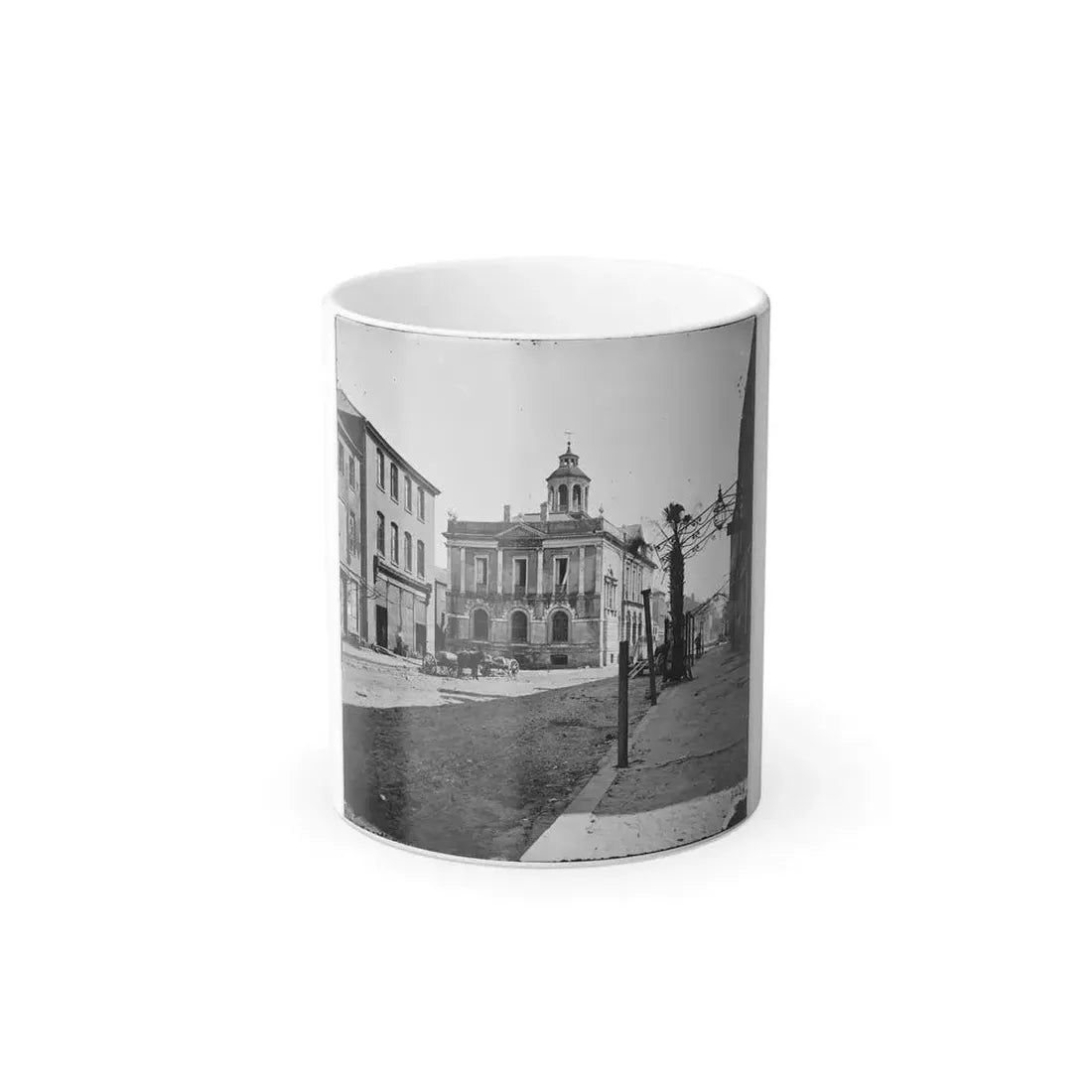Charleston, S.C. The Post Office (Old Exchange and Custom House, 122 East Bay) (U.S. Civil War) Color Changing Coffee Mug 11oz Default Title 11oz - Go Mug Yourself