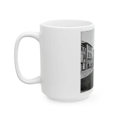 Charleston, S.C. The Post Office (Old Exchange And Custom House, 122 East Bay) (U.S. Civil War) White Coffee Mug - Go Mug Yourself