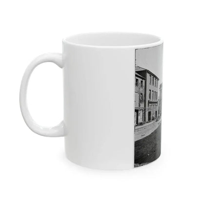 Charleston, S.C. The Post Office (Old Exchange And Custom House, 122 East Bay) (U.S. Civil War) White Coffee Mug - Go Mug Yourself