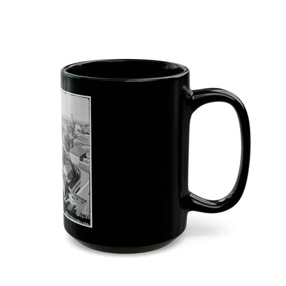 Charleston, S.C. View, From Roof Of Orphan Asylum; The Citadel In Middle Distance (U.S. Civil War) Black Coffee Mug - Go Mug Yourself