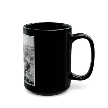 Charleston, S.C. View, From Roof Of Orphan Asylum; The Citadel In Middle Distance (U.S. Civil War) Black Coffee Mug - Go Mug Yourself