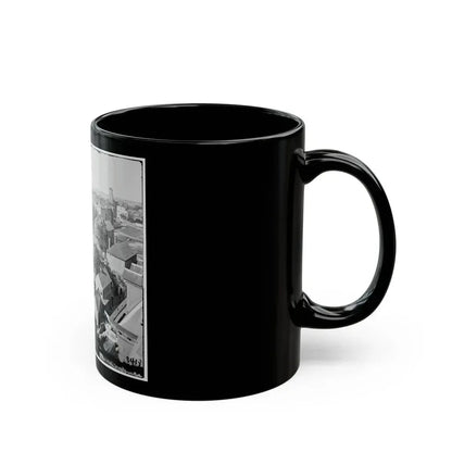Charleston, S.C. View, From Roof Of Orphan Asylum; The Citadel In Middle Distance (U.S. Civil War) Black Coffee Mug - Go Mug Yourself
