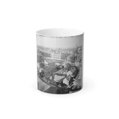 Charleston, S.C. View, From Roof of Orphan Asylum; the Citadel in Middle Distance (U.S. Civil War) Color Changing Coffee Mug 11oz Default Title 11oz - Go Mug Yourself