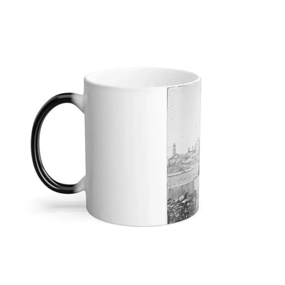 Charleston, S.C. View of Ruined Buildings Through Porch of the Circular Church (150 Meeting Street) (U.S. Civil War) Color Changing Coffee Mug 11oz - Go Mug Yourself