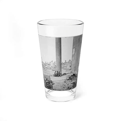 Charleston, S.C. View Of Ruined Buildings Through Porch Of The Circular Church (150 Meeting Street) (U.S. Civil War) Pint Glass 16oz 16oz - Go Mug Yourself