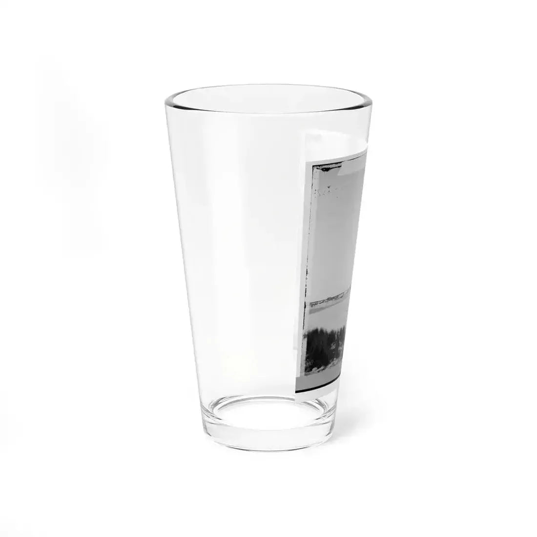 Charleston, South Carolina (Vicinity). Distance View Of Fortification On Morris Island (U.S. Civil War) Pint Glass 16oz - Go Mug Yourself