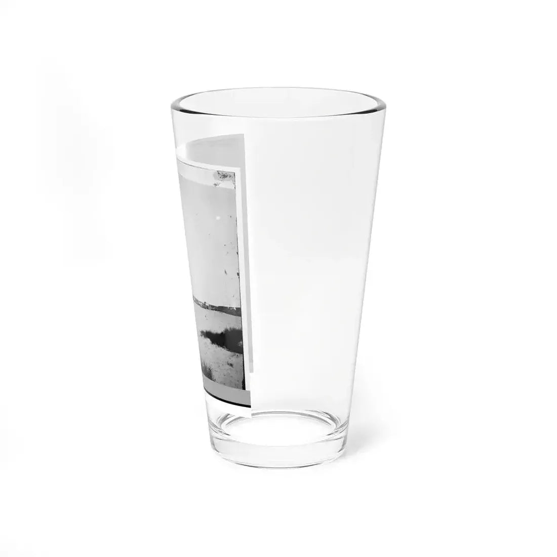 Charleston, South Carolina (Vicinity). Distance View Of Fortification On Morris Island (U.S. Civil War) Pint Glass 16oz - Go Mug Yourself