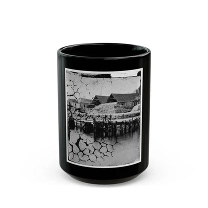 Charleston, South Carolina. Waterfront (U.S. Civil War) Black Coffee Mug 15oz - Go Mug Yourself