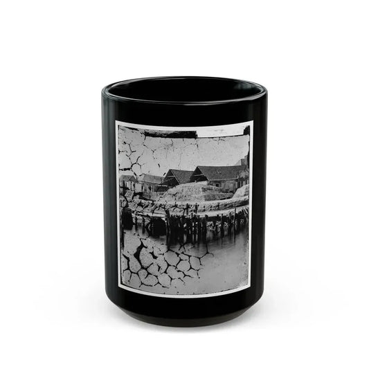 Charleston, South Carolina. Waterfront (U.S. Civil War) Black Coffee Mug 15oz - Go Mug Yourself