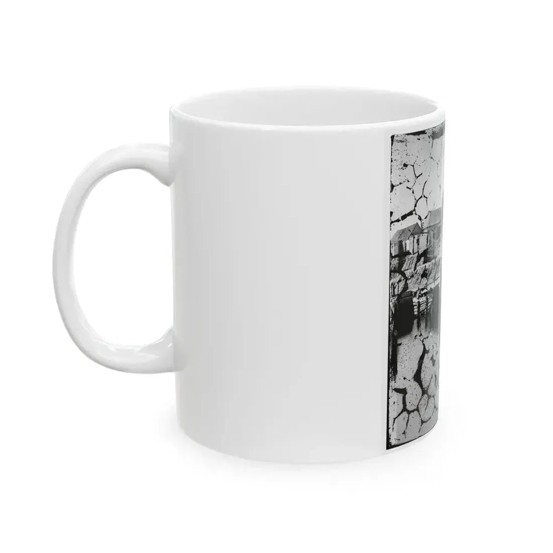 Charleston, South Carolina. Waterfront (U.S. Civil War) White Coffee Mug - Go Mug Yourself