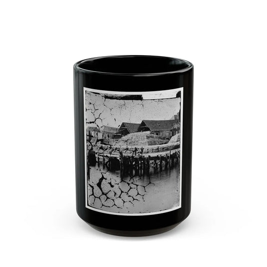 Charleston, South Carolina. Waterfront (U.S. Civil War) Black Coffee Mug-15oz-Go Mug Yourself