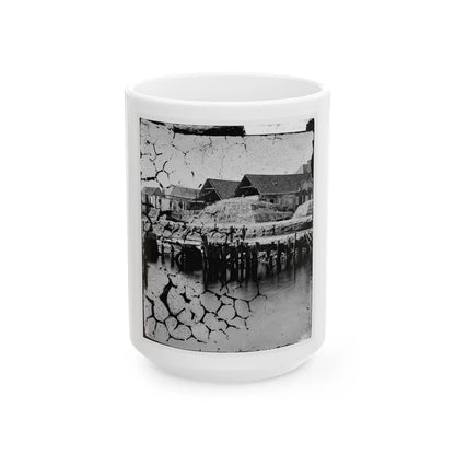 Charleston, South Carolina. Waterfront (U.S. Civil War) White Coffee Mug-15oz-Go Mug Yourself