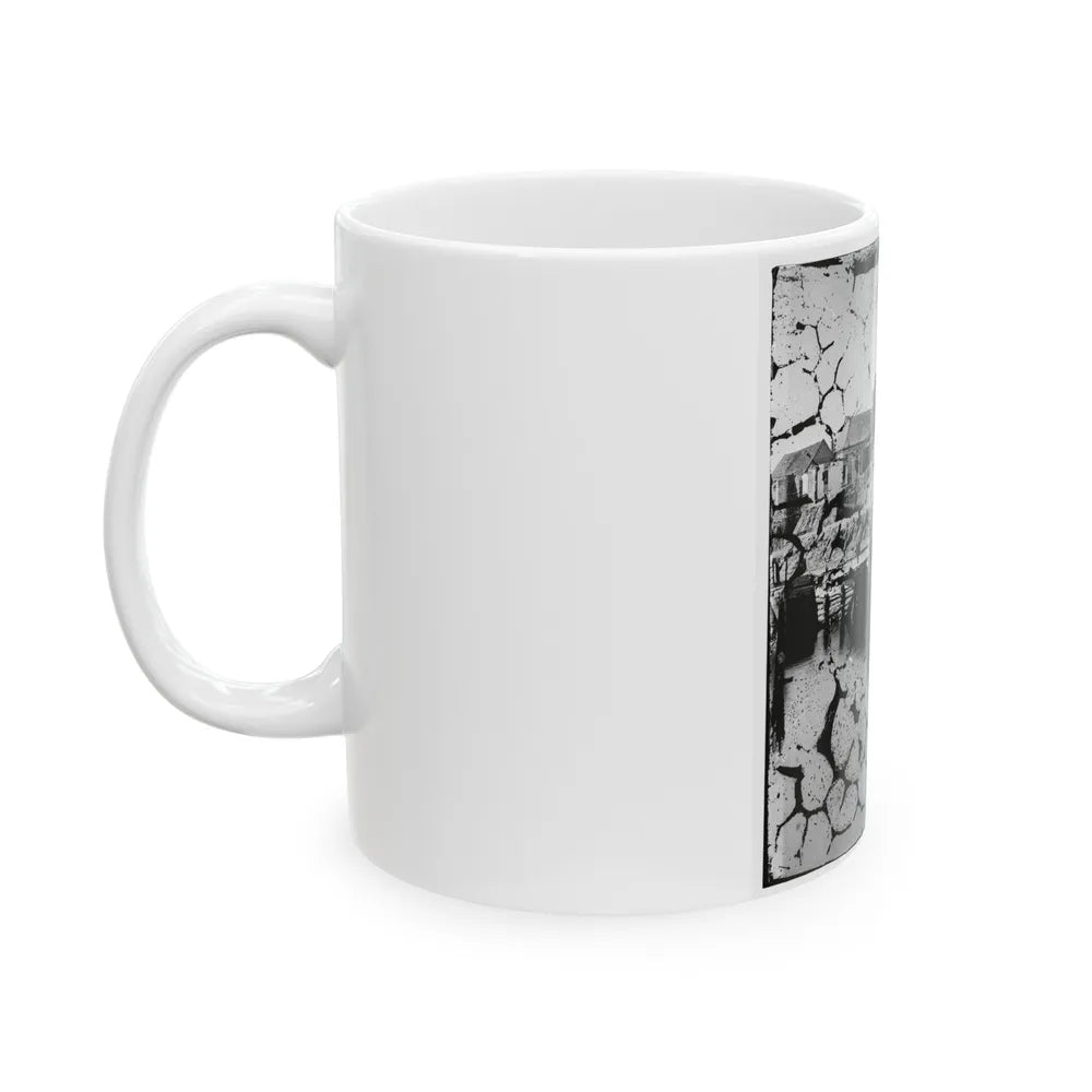 Charleston, South Carolina. Waterfront (U.S. Civil War) White Coffee Mug-Go Mug Yourself