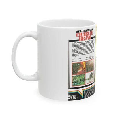 CHARLIE BRAVO (VHS COVER) - White Coffee Mug - Go Mug Yourself