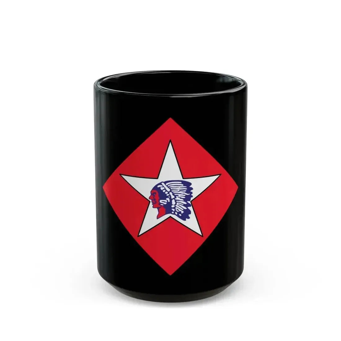 Charlie CO 2nd Platoon & 1st Btn 6th Marine (USMC) Black Coffee Mug 15oz - Go Mug Yourself