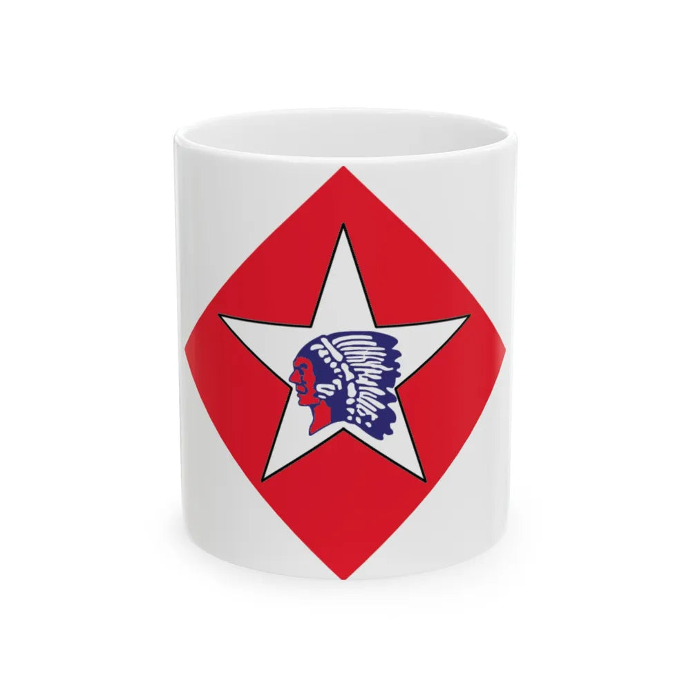 Charlie CO 2nd Platoon & 1st Btn 6th Marine (USMC) White Coffee Mug-11oz-Go Mug Yourself