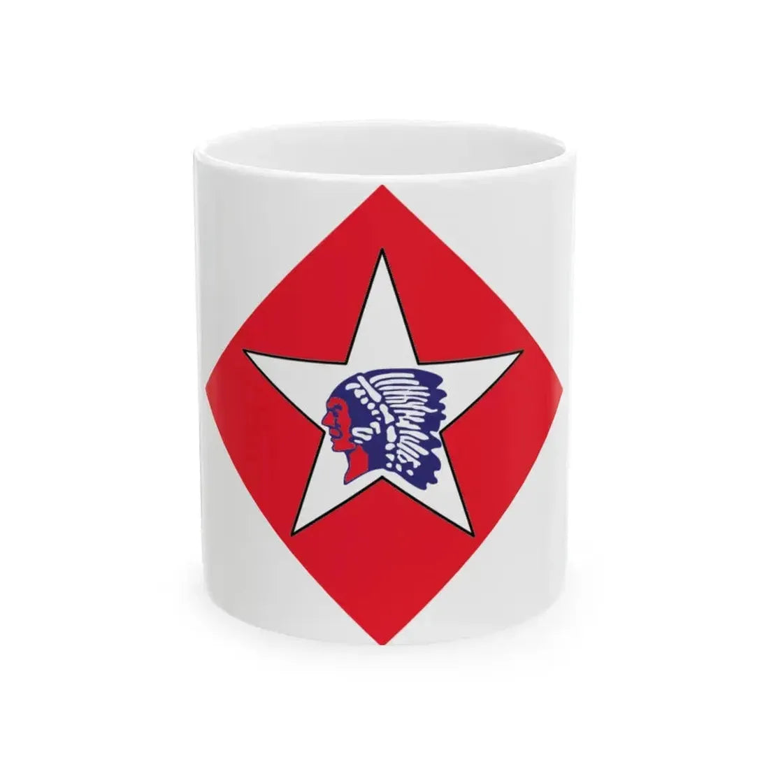 Charlie CO 2nd Platoon & 1st Btn 6th Marine (USMC) White Coffee Mug 11oz - Go Mug Yourself