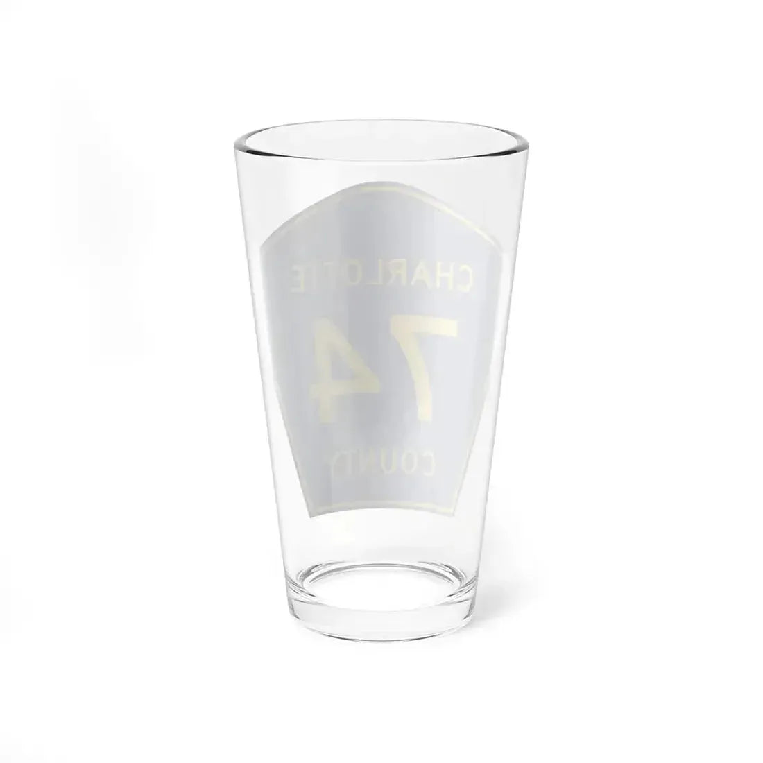 Charlotte County 74 (Florida) (Road Sign) Pint Glass 16oz - Go Mug Yourself