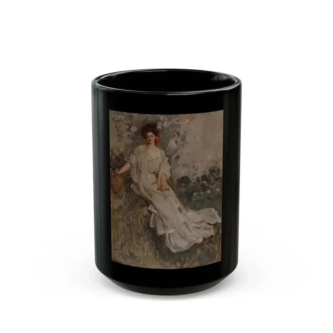 Charlotte Fairchild, 1907 - Black Coffee Mug 15oz - Go Mug Yourself