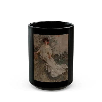 Charlotte Fairchild, 1907 - Black Coffee Mug 15oz - Go Mug Yourself