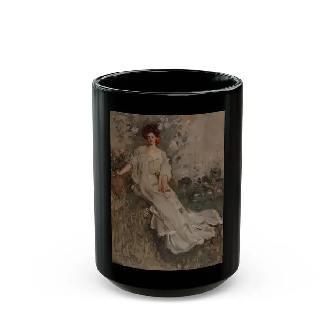Charlotte Fairchild, 1907 - Black Coffee Mug 15oz - Go Mug Yourself