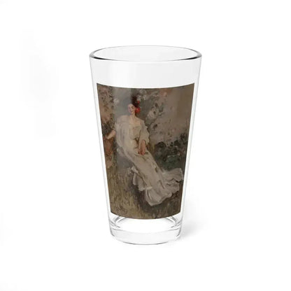 Charlotte Fairchild, 1907 (Magazine Illustration) Pint Glass 16oz 16oz - Go Mug Yourself