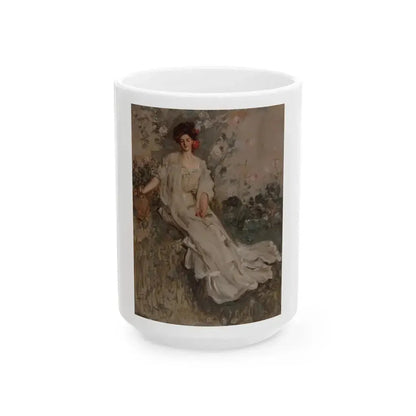 Charlotte Fairchild, 1907 - White Coffee Mug 15oz - Go Mug Yourself