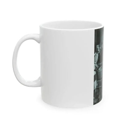 Chart for a Nameless Nurse, McCall's magazine, June 1938 - White Coffee Mug - Go Mug Yourself