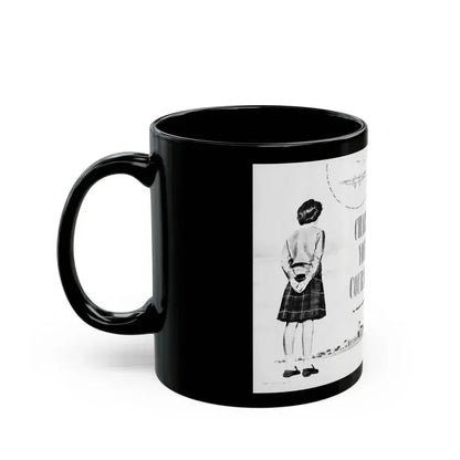 Chart Your Course, Calling All Girls, August 1946 - Black Coffee Mug - Go Mug Yourself