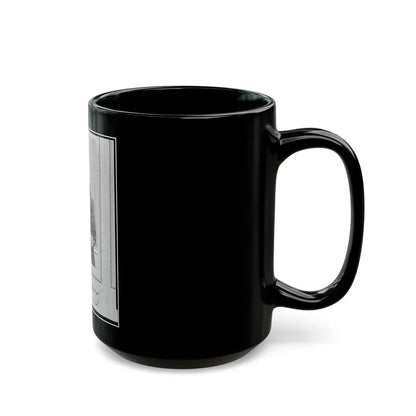 Chas. H. Davis, Rear Admiral, Three-Quarter Length Portrait, Seated, Facing Slightly Left (U.S. Civil War) Black Coffee Mug - Go Mug Yourself
