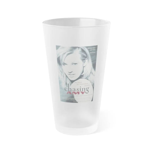 CHASING AMY 1997 Movie Poster - Frosted Pint Glass 16oz-16oz-Frosted-Go Mug Yourself