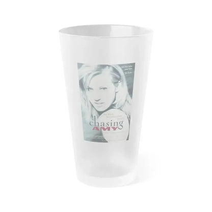 CHASING AMY 1997 Movie Poster - Frosted Pint Glass 16oz 16oz Frosted - Go Mug Yourself