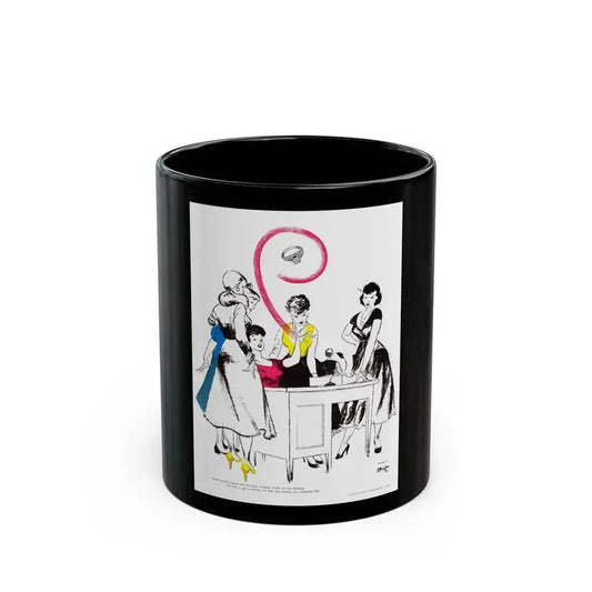 Chatelaine magazine, Nov 1953 - Black Coffee Mug 11oz - Go Mug Yourself