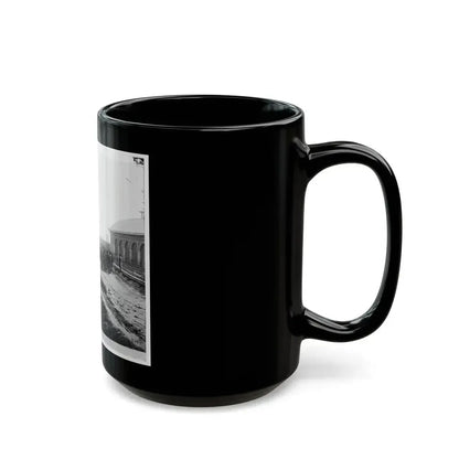 Chattanooga, Tenn. Confederate Prisoners At Railroad Depot (U.S. Civil War) Black Coffee Mug - Go Mug Yourself