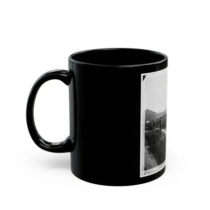 Chattanooga, Tenn. Confederate Prisoners At Railroad Depot (U.S. Civil War) Black Coffee Mug - Go Mug Yourself