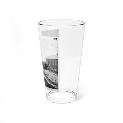 Chattanooga, Tenn. Confederate Prisoners At Railroad Depot (U.S. Civil War) Pint Glass 16oz - Go Mug Yourself