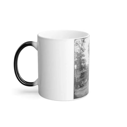 Chattanooga, Tenn., Vicinity. Blockhouse on the Nashville & Chattanooga Railroad (U.S. Civil War) Color Changing Coffee Mug 11oz - Go Mug Yourself